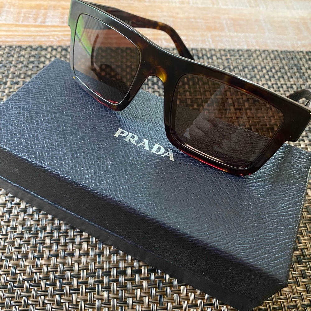 Prada Brown Tortoise Sunglasses